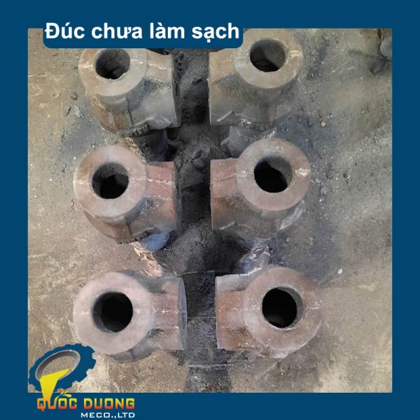 sản phẩm đúc chưa làm sạch van đúc