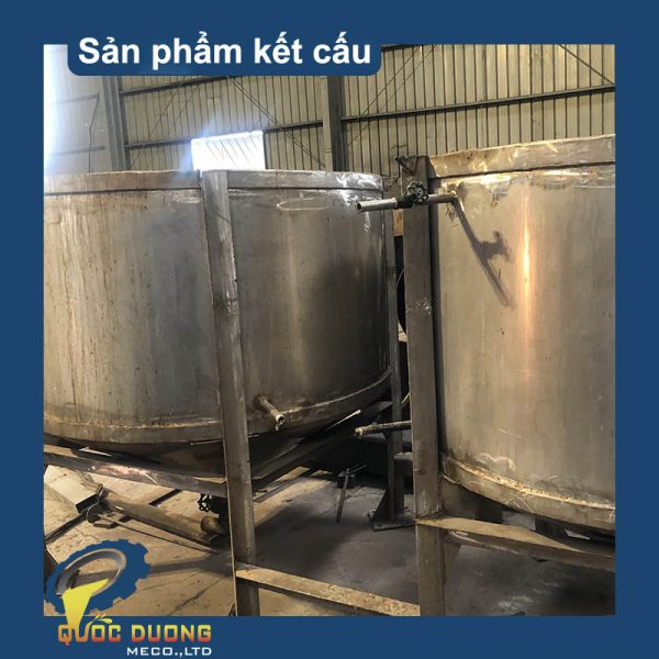 Bồn xử lý nước thải bằng inox 304