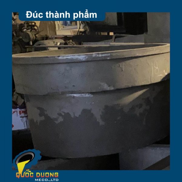 đúc đế cột vật liệu gang xám 1
