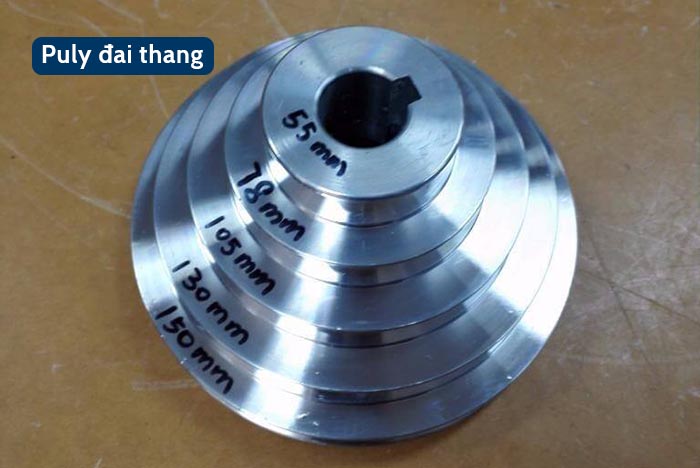 đúc puly đai thang theo yêu cầu