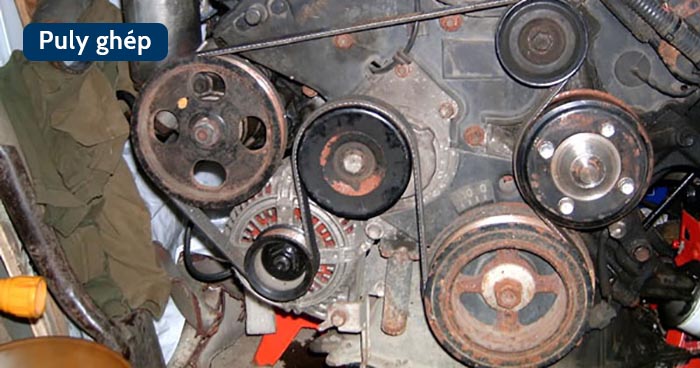 đúc puly ghép theo yêu cầu