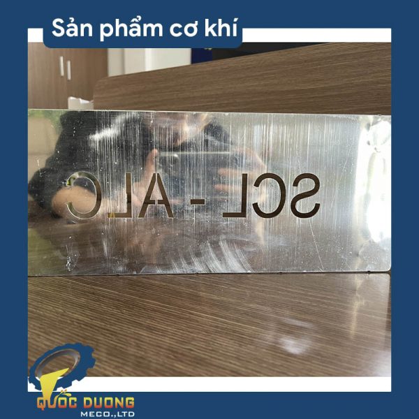 dưỡng phun chữ vật liệu sus304-3