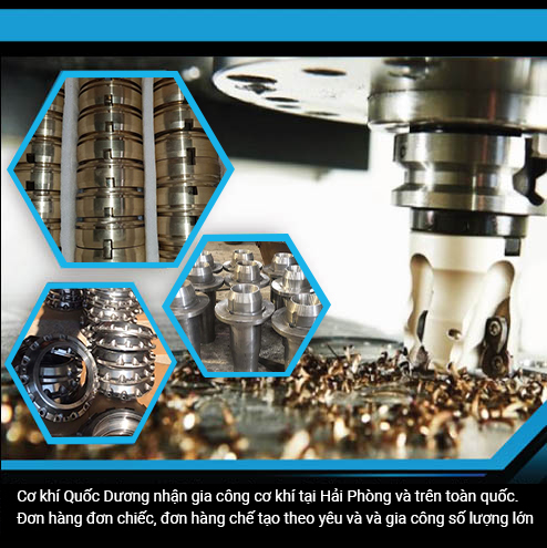 gia công cơ khí hải phòng - cơ khí quốc dương